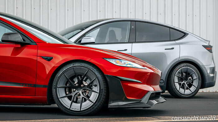 Tesla Tuner se atreve a que rompas sus nuevas ruedas | Carscoops